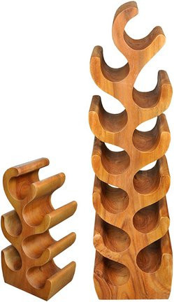 SIT Weinregal ROMANTEAKA aus Teakholz in Braun - Bild 1