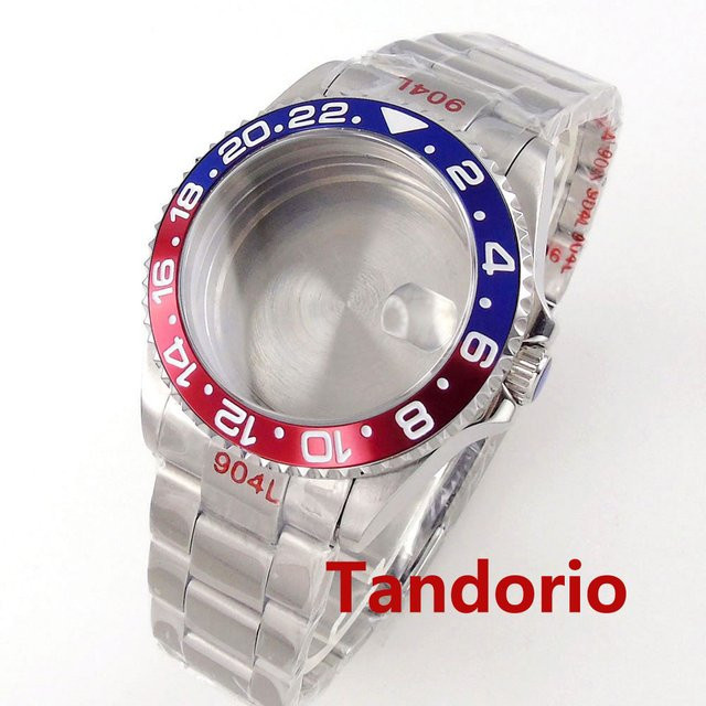Tandorio Armbanduhr Edelstahl, Silber, 40 mm, Unisex - Bild 1