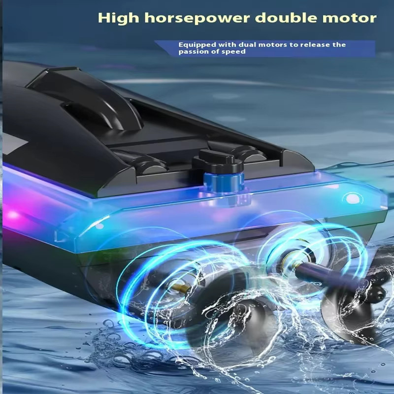 CONUSEA Rc Boot, Racing Schiff, mit Licht, Blau - Bild 5
