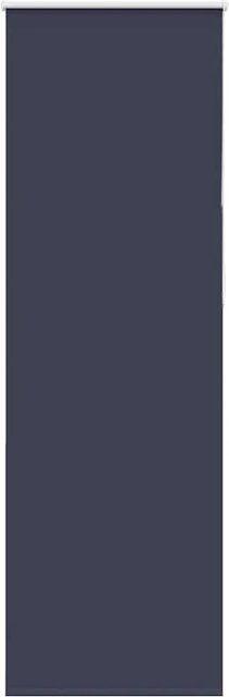 vidaXL Verdunkelungsrollo aus Polyester in Marineblau, B/H: 85 x 230 cm - Bild 1