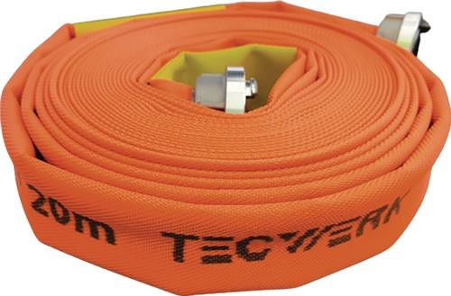 Tecwerk Bau- und Industrieschlauch in Orange, Länge: 20 m - Bild 1