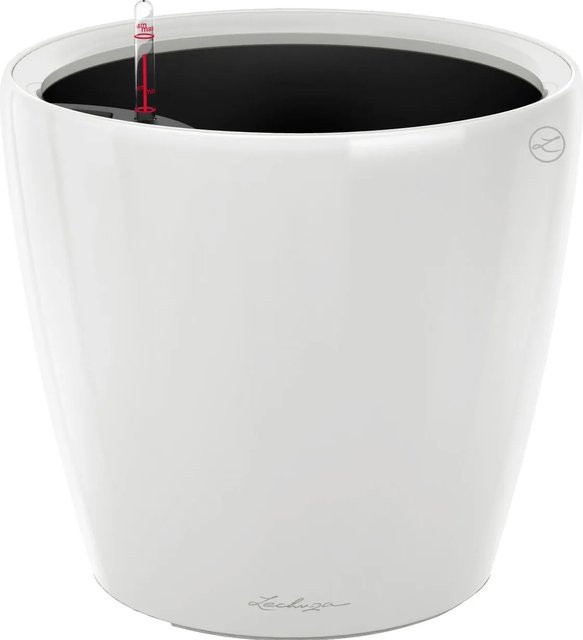 Lechuza Pflanzgefäß Classico LS 21 Tabletop Weiß Hochglanz Durchmesser: 21 cm - Bild 1