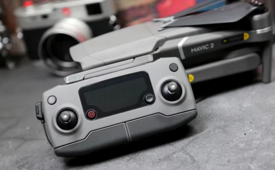 Original-Fernbedienung für DJI Mavic 2 Pro Drohne in Grau - Bild 3