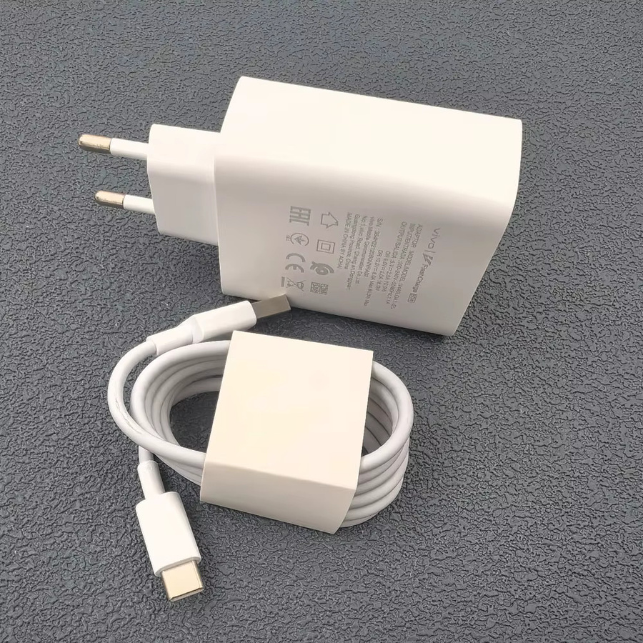 Vivo 80W Flash-Ladegerät Set mit USB-C-Kabel in Weiß für X300 X90 X80 S19 Pro iQOO Neo9 Z9 - Bild 2