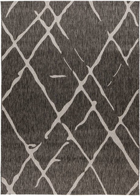Obsession Teppich My Twilight grau modern abstrakt aus Polypropylen B: 240 cm, L: 340 cm, H: 0,7 cm - Bild 1