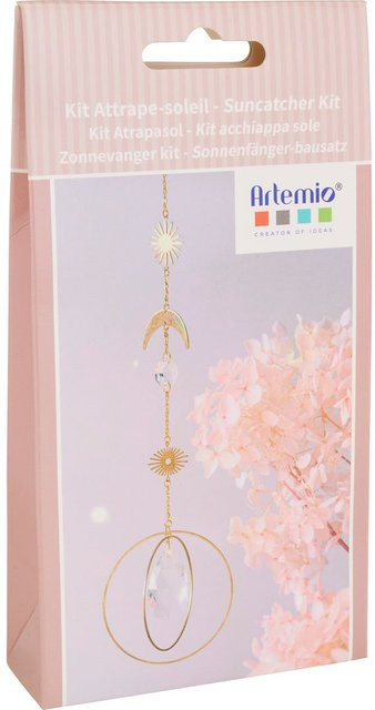 Artemio Suncatcher-Set Sunlight in Gold aus Glas und Metall zum Aufhängen - Bild 1