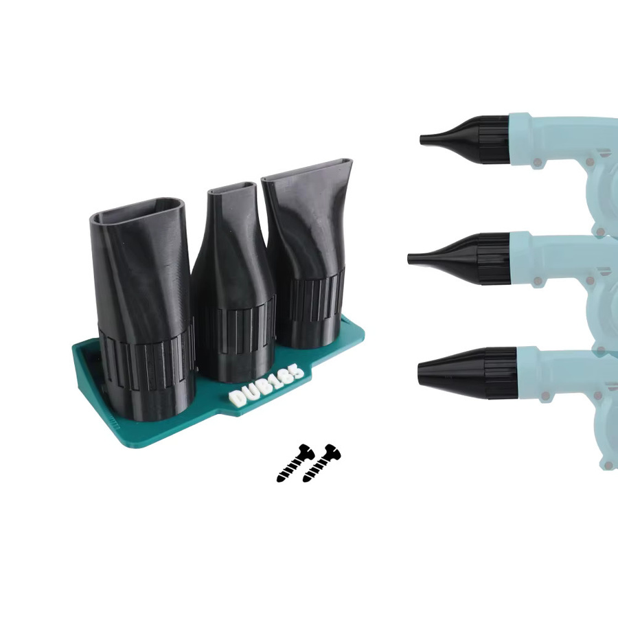 Makita Zubehör Set für DUB185 Gebläse mit breiter Flachdüse und Wandhalterung - Bild 4