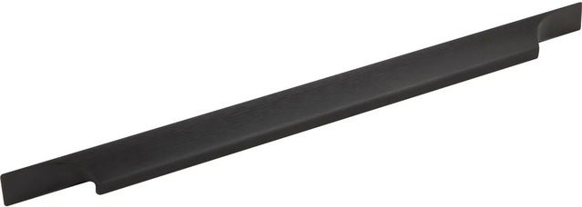 Furnipart Küchen Griffleiste Primo La aus Aluminium in Schwarz Matt, Breite: 88,9 cm, Höhe: 5 cm, Tiefe: 1,538 cm - Bild 1
