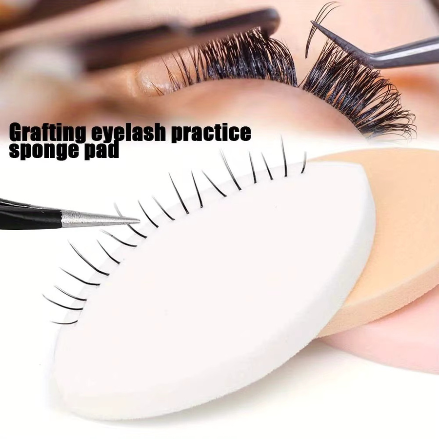 魔睫丝 Übungsschwämme für Wimpernverlängerung, 10 Stück, Unisex - Bild 2