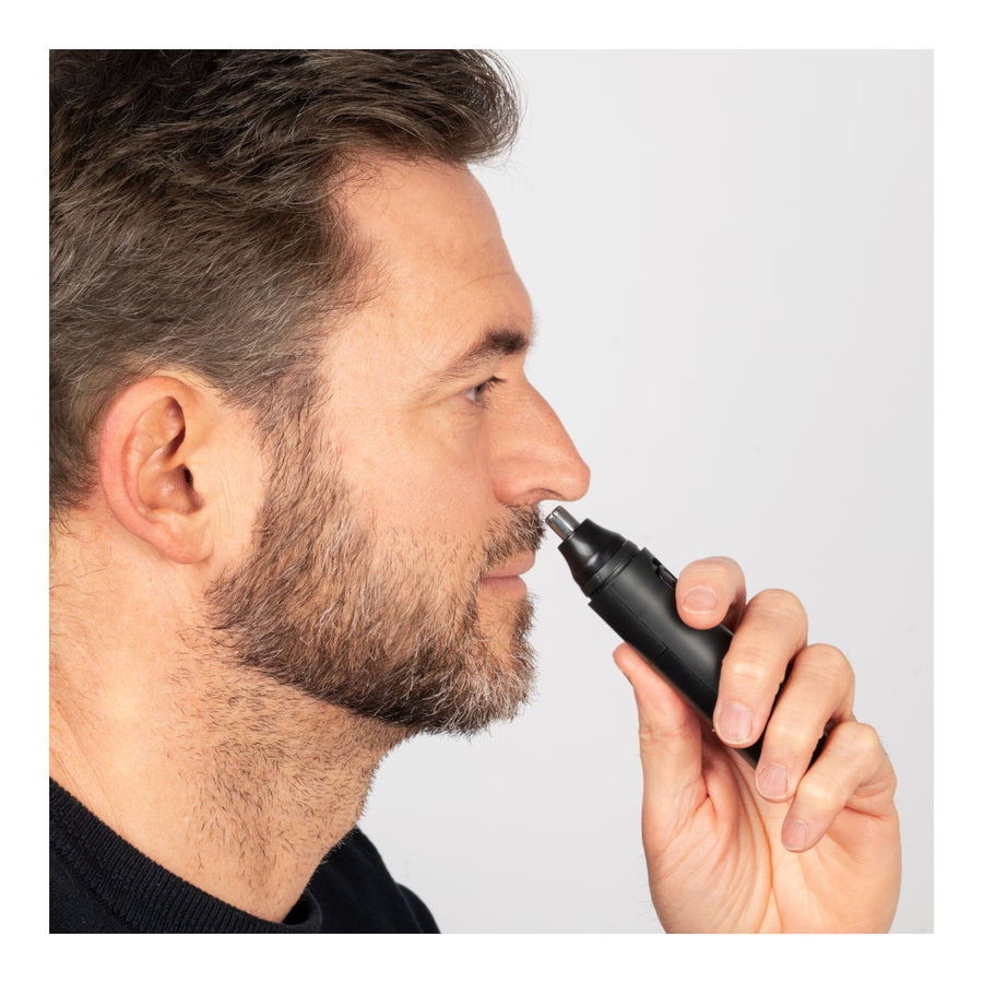 genialo Nasenhaar-Trimmer, Schwarz, Herren - Bild 2