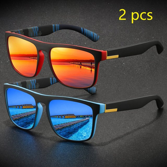 WSZ Sportsonnenbrille, quadratisch, Vollrand, Kunststoff, Unisex - Bild 1
