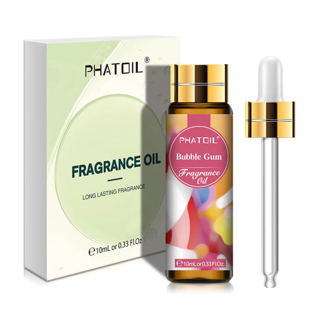 PHATOIL Duftöl Set für Frauen mit verschiedenen Aromen wie Erdbeere, Pfirsich, Meeresbrise und Vanille, 10 ml pro Flasche