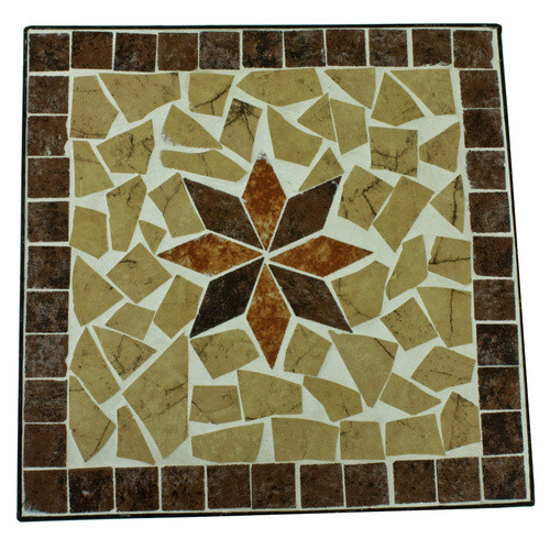 Beistelltisch AMARILLO von GARDEN PLEASURE aus Metall in Beige, B/T: 35 x 35 cm, Höhe: 53 cm - Bild 2