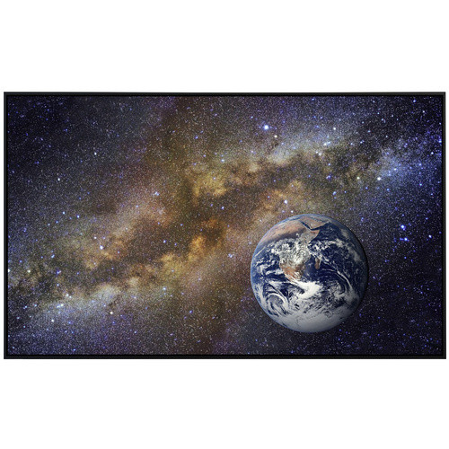 papermoon EcoHeat Infrarotheizung Universum mit Erde in Bunt mit Matt-Effekt, App-Steuerung und Überhitzungsschutz - Bild 2