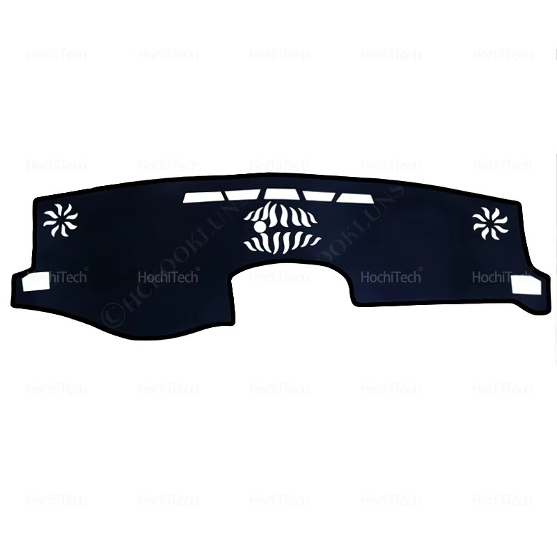 Dashboard Abdeckung aus Wildleder Leder für Lexus NX NX200t NX300h NX200 NX300 2015 bis 2020 in Schwarz/Braun - Bild 6