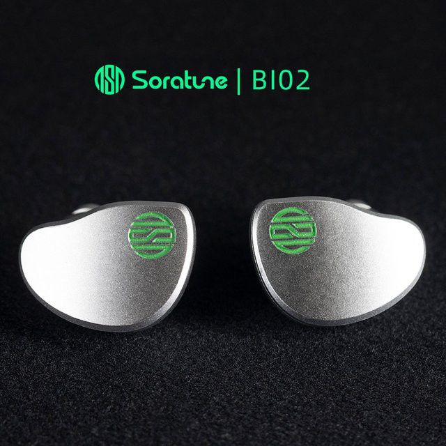 Soratune BI02 HiFi-In-Ear-Kopfhörer in Silber mit Dual-Chamber-Technologie und N52 Magnet-Dynamik-Treibern - Bild 1