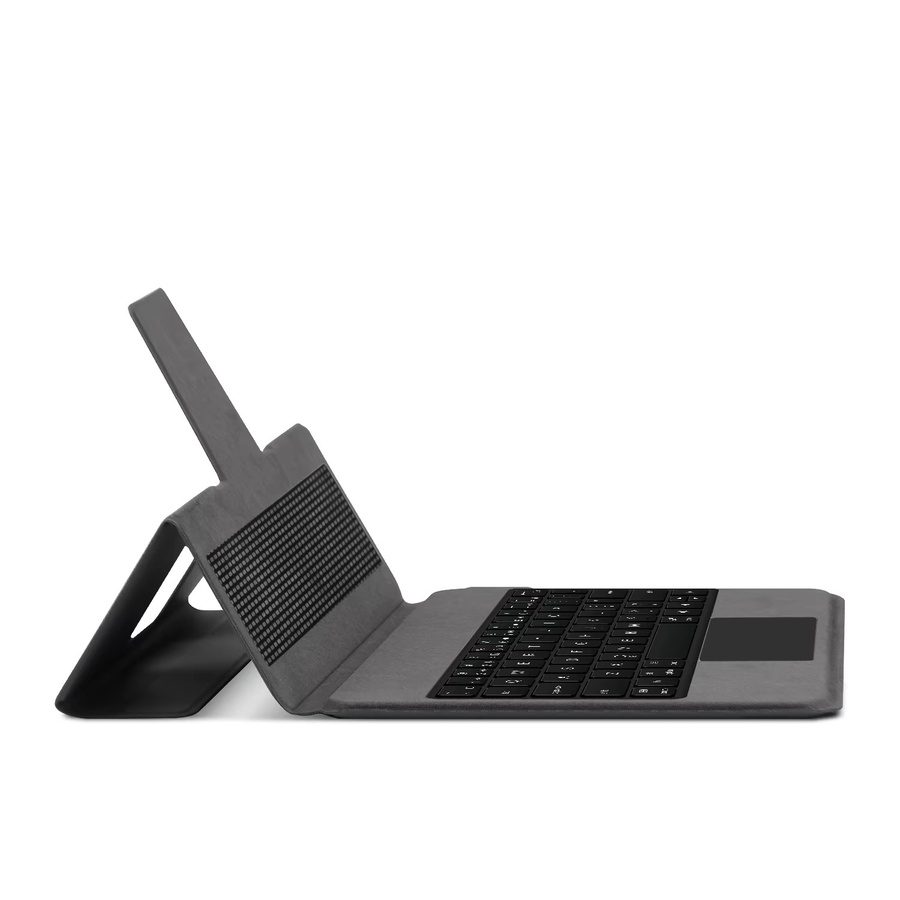 Teclast Tastaturhülle mit Hintergrundbeleuchtung für 10,1 Zoll Tablets P30 T P30T P33 P50 P50S M50S T50HD T50 Max M50 Pro Folio Standhülle in Schwarz oder Grau - Bild 3