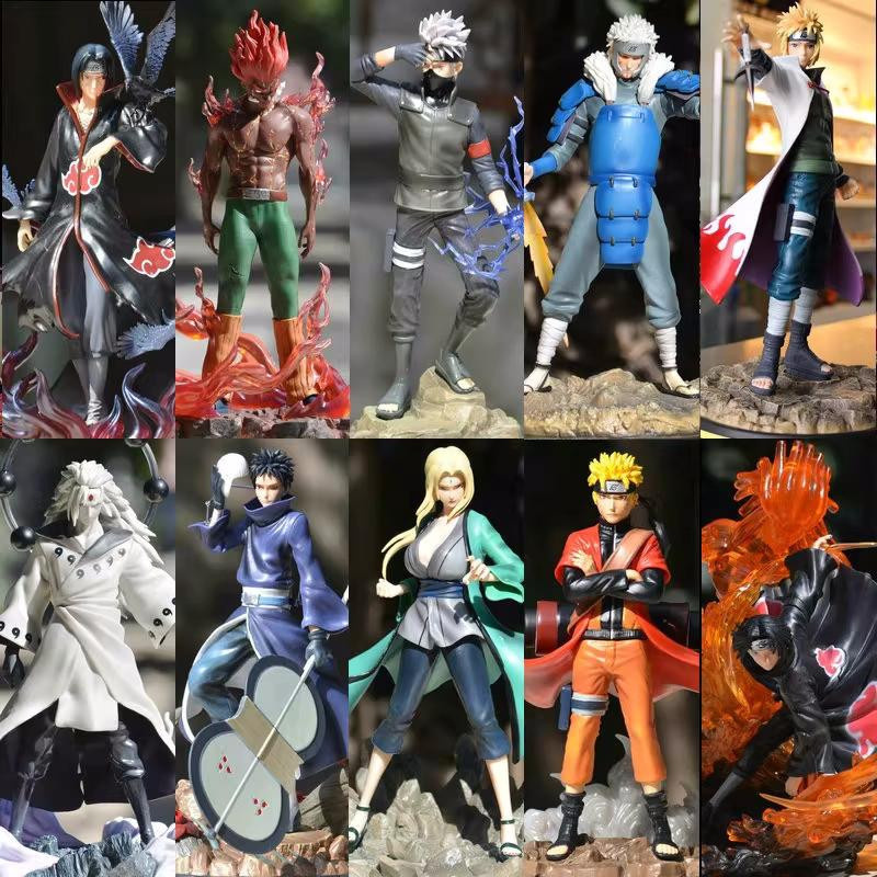 Yiran toy 1 Naruto Anime Figur Blind Box Sasuke Kakashi Mystery Box - Bild 1