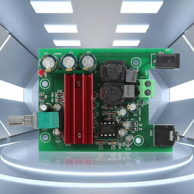 ALLOET TPA3116D2 Subwoofer Digitaler Audio-Stereo-Verstärker mit NE5532 OPAMP für HiFi und geringe Verzerrung, 100W - Bild 1