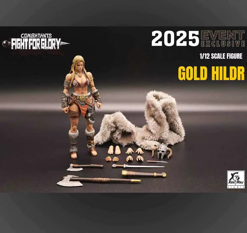 Xesray Fight For Glory Gold Hildr, Actionfigur, 1/12, ab 14 Jahren - Bild 3