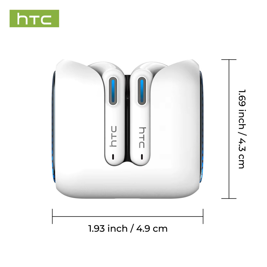 HTC NE49 6.0 True Wireless Bluetooth-Kopfhörer für Gaming und HiFi mit tiefem Bass und IPX5 Wasserdichtigkeit - Bild 4