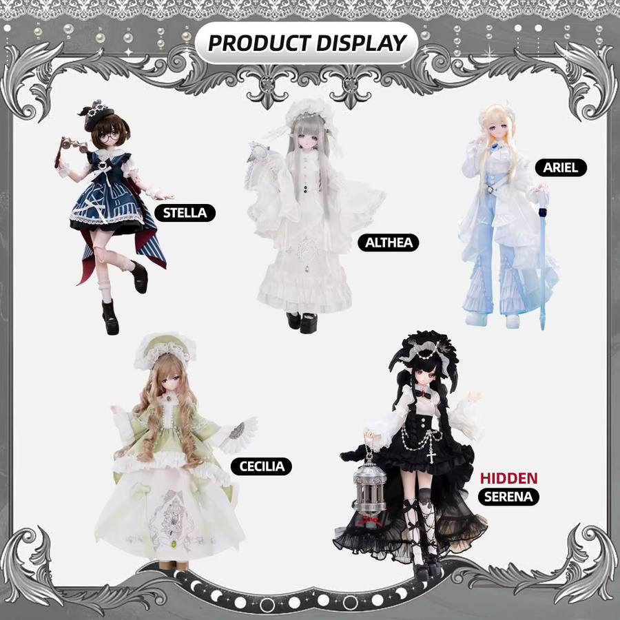 COME4FREE Minty Feather Mist Poetry Series 1/6 BJD Blind Box, bewegliche Gelenke Puppe, Mystery Box - Bild 2