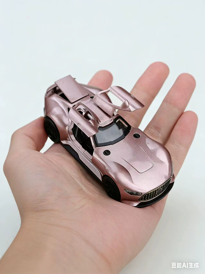 Benc-Vision Supercar-Stil Spielzeugauto, Maßstab 1:43, aus Metalldruckguss - Bild 5
