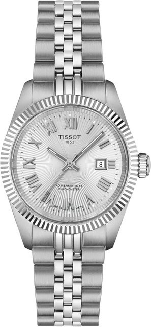 Tissot Damenuhr Ballade, Automatik, Edelstahl, 30 mm, Silber, 10 ATM - Bild 1