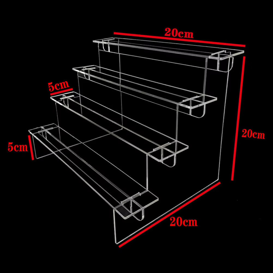 LEENKEA Acryl Display Stand Transparent Handgefertigtes Modell Regal für Blind Boxen - Bild 2