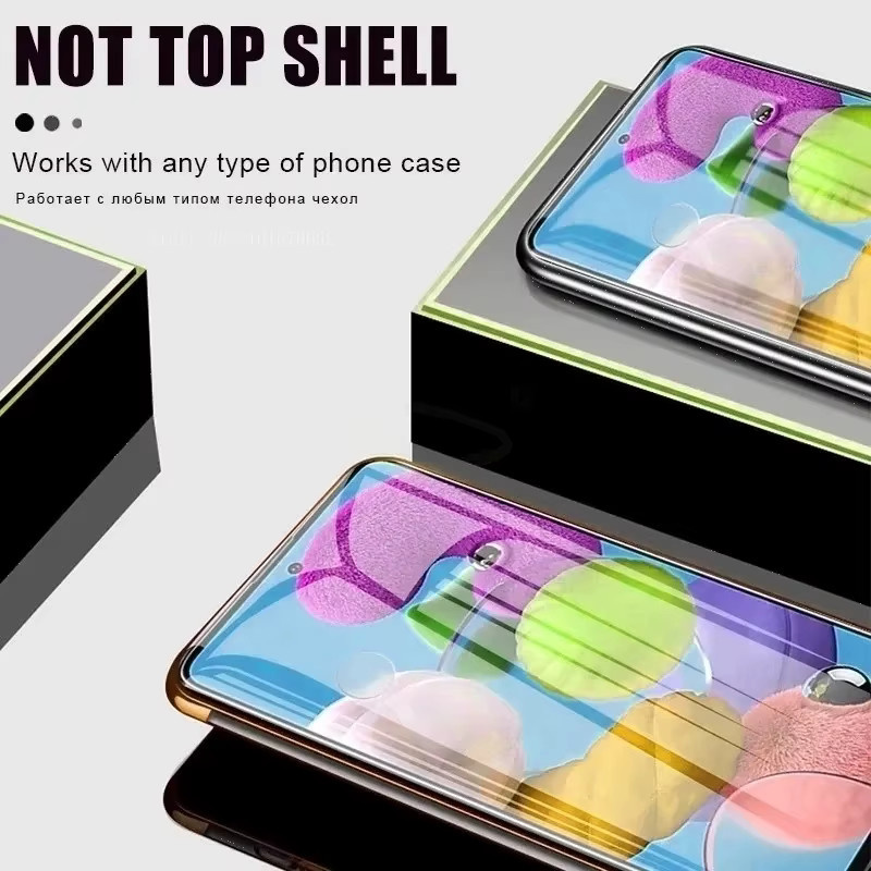 4 Stück Xiaomi Hydrogel-Displayschutzfolie für Redmi Note 13 Pro Plus, Note 13 4G, Note 13R Pro 5G und Redmi 13C 4G, transparent - Bild 4