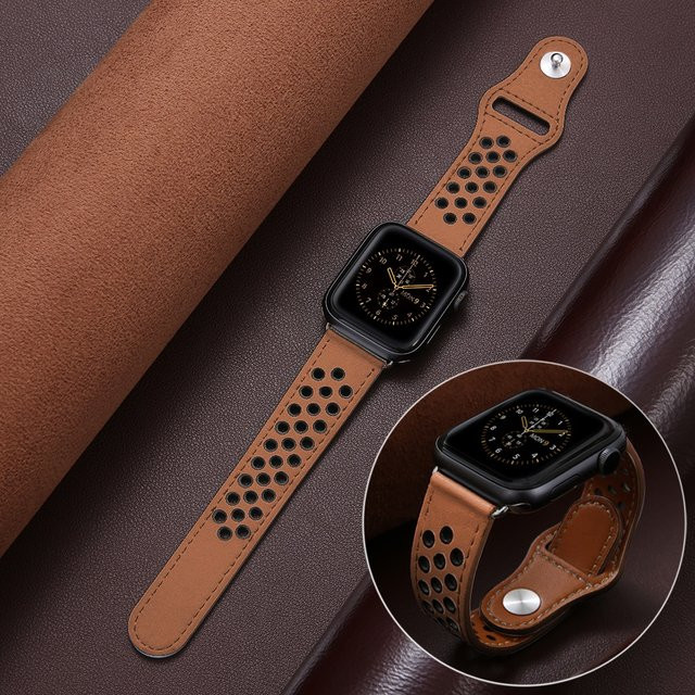 Uhrenarmband Leder, Unisex - Bild 1