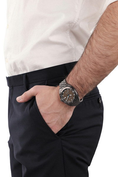 Joop! Armbanduhr Edelstahl, Schwarz, Analoguhr, Herren - Bild 2