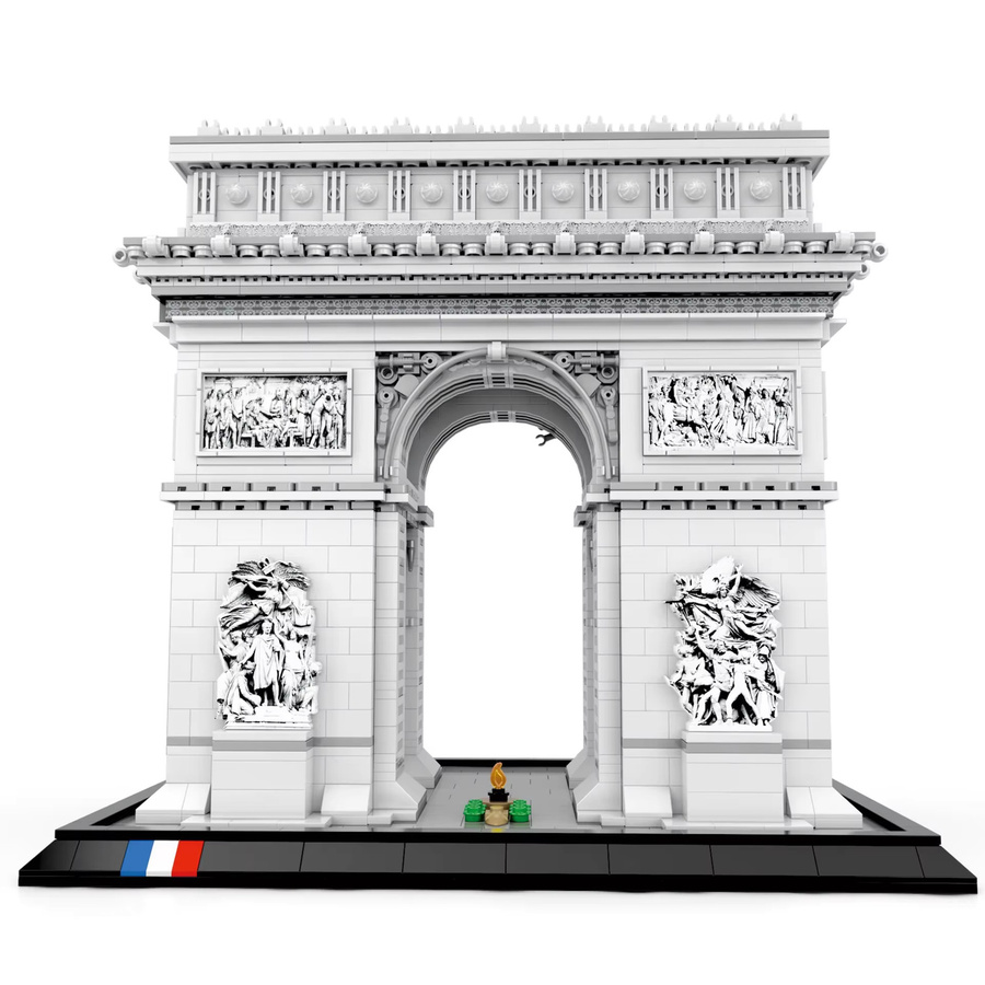 BALODY MOC Arc De Triomphe, Konstruktionsmodell, 3718 Teile - Bild 2