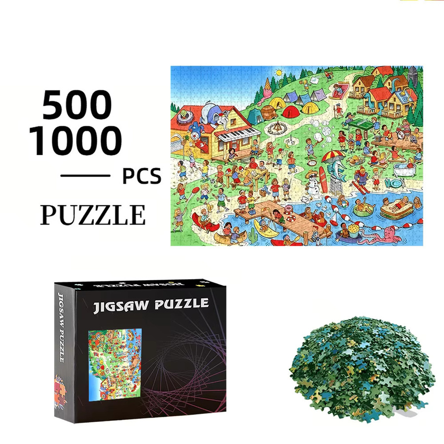 AZNM Puzzlespiel, Bunt / Mehrfarbig, Pappe / Karton - Bild 2