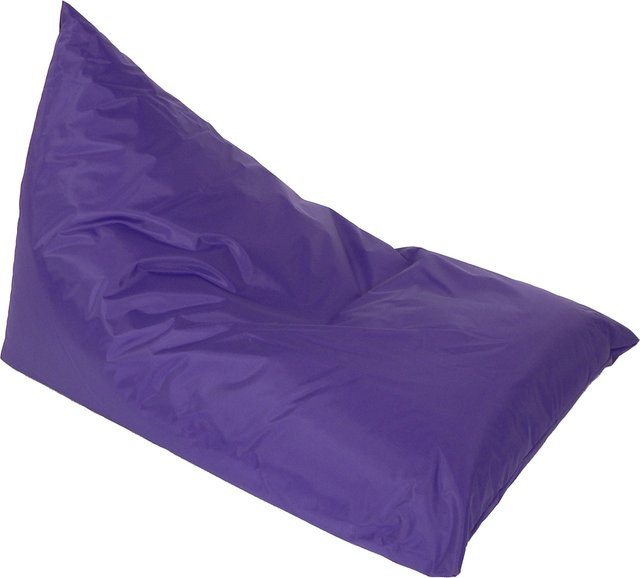 Linke Licardo Sitzsack Chillkissen aus Nylon in Purple, B/T/H: 100 x 140 cm - Bild 1