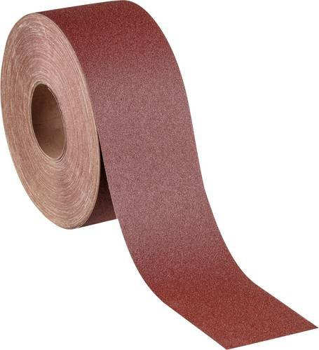 Rhodius SPBR 300621 Schleifband Körnung 100 für Metall und Holz, Farbe Braun, L x B: 50 m x 100 mm - Bild 1