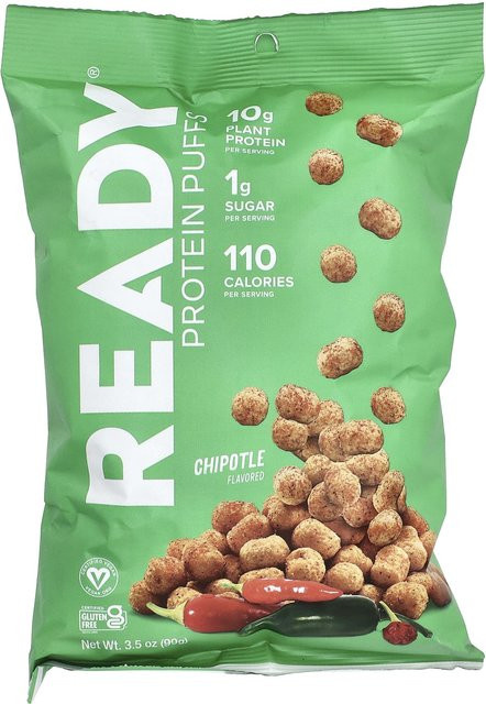 Ready Protein Puff Chipotle vegan 99 g - Bild 1