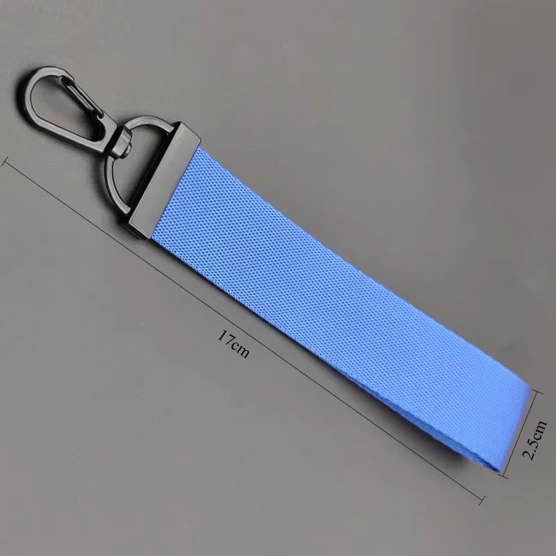 SAISLERWELL Schlüsselanhänger, einfarbiges Band, Unisex - Bild 2