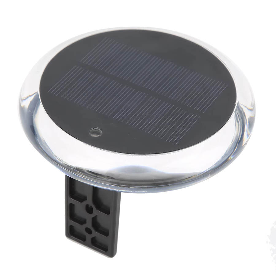 ESTINK Solarbetriebenes Outdoor-Navigationslicht mit 6 Modi, IP67 wasserdicht, RGB Multicolour, Schwarz mit Fernbedienung für Boote und Garten - Bild 2