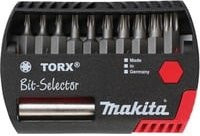 Makita Bit-Set Sechsrund 11-teilig in Schwarz - Bild 1