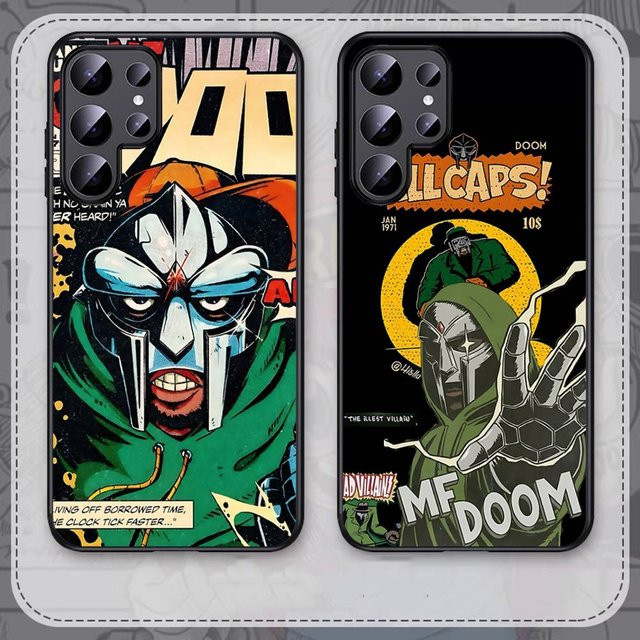 M-MF D-DoomS Handyhülle für Samsung Galaxy S24 FE, S25 Ultra, S22 Ultra 5G und weitere Modelle, Multicolour - Bild 1