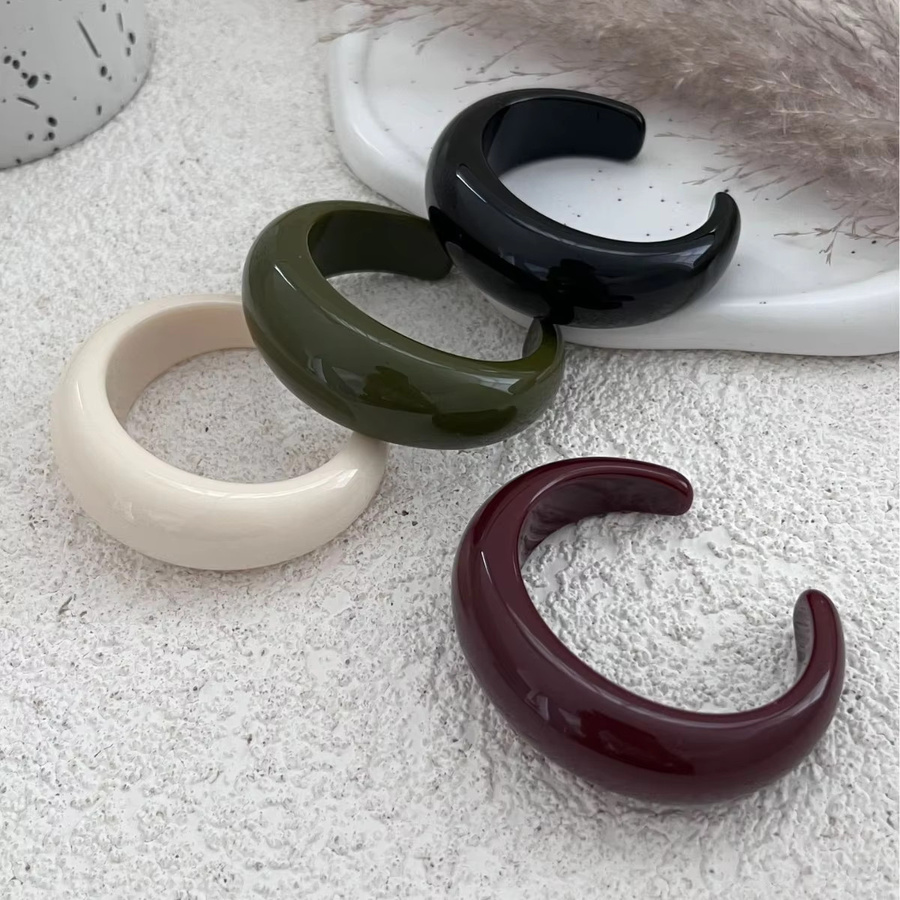 AY Armband, geometrisch, offener Armreif, Damen - Bild 2