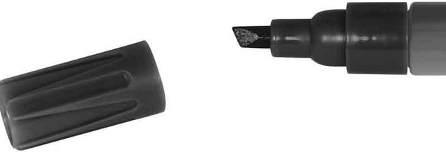 KREUL Triton Acrylic Marker edge mit Keilspitze in Schwarz für Profis - Bild 2