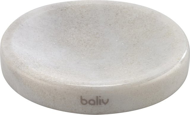 baliv Seifenschale aus Marmor in Weiß-Grau - Bild 1