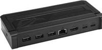 Asus ROG Bulwark Dock DG300 USB-C Dockingstation in Schwarz mit HDMI, USB-A und Ethernet/LAN - Bild 1