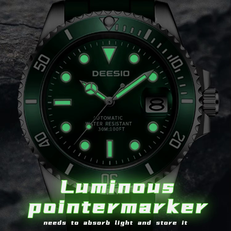 Deesio Chronograph, Automatik, Edelstahl, Herren - Bild 5