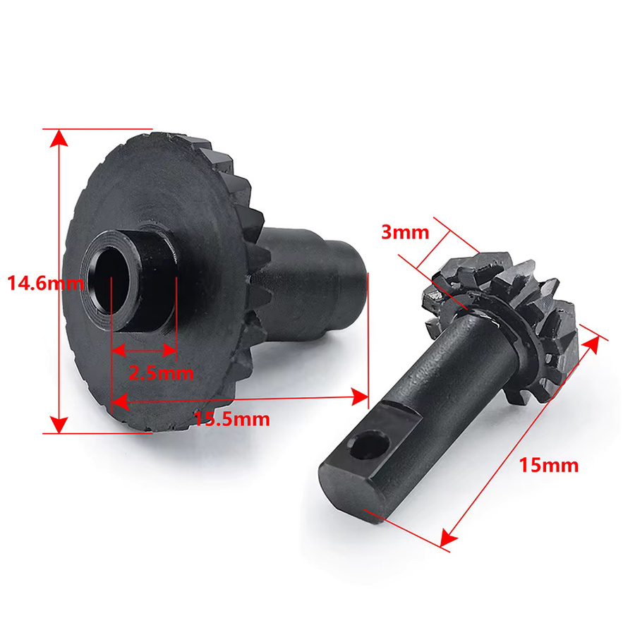 AXSPEED Helical Gear, Zubehör, 1:18, Metall - Bild 4