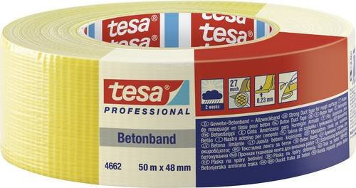 tesa Professional Gewebeklebeband Gelb Breite: 48 mm, Länge: 50 m - Bild 1