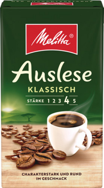 Melitta Auslese Klassisch gemahlen 500 g - Bild 1
