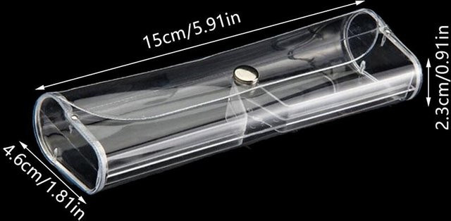 Oepaturem Brillenetui, transparent, grey - Bild 1